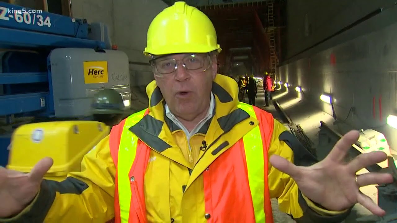 Tour through state route 99 tunnel