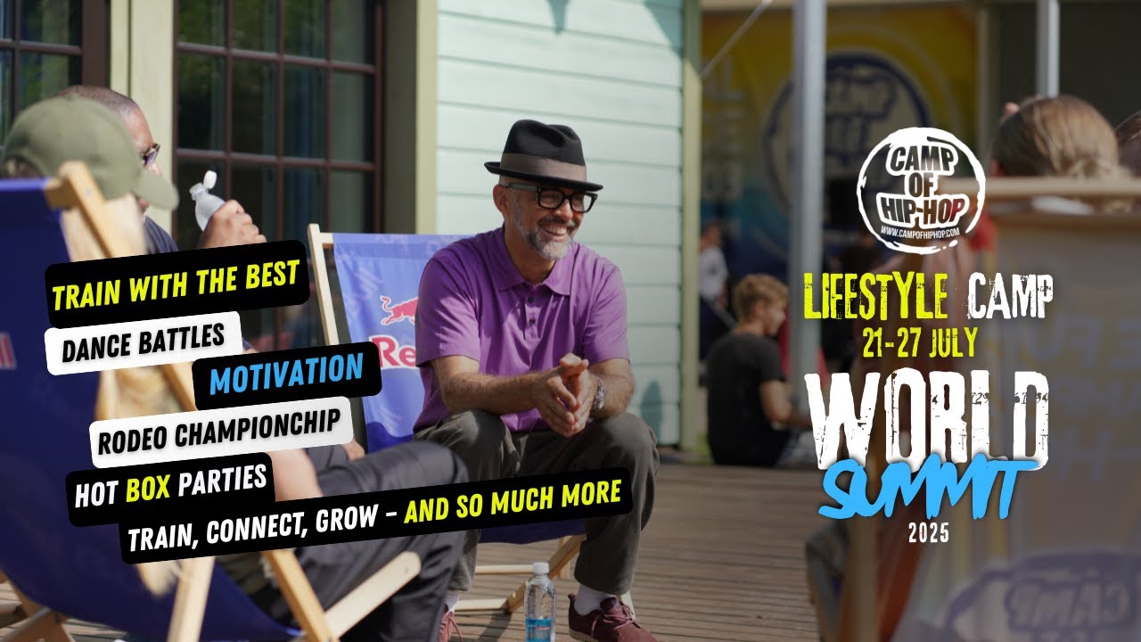 CAMP OF HIP-HOP LIFESTYE CAMP | 21. - 27. July 2025 | Estonia | Promo