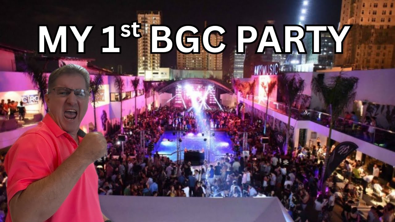 Мой первый вечер в BGC! Вечеринка просто поразила меня.