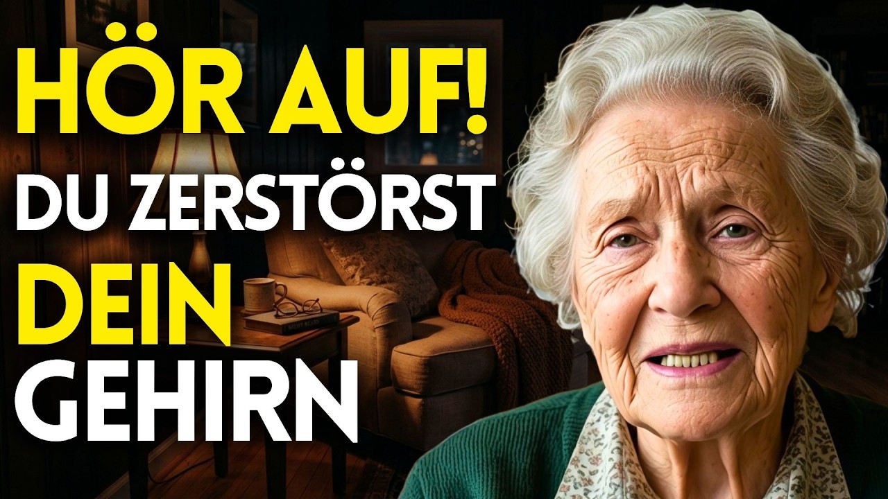 ich bin 103… Die meisten Menschen zerstören ihr Gehirn mit dieser Gewohnheit
