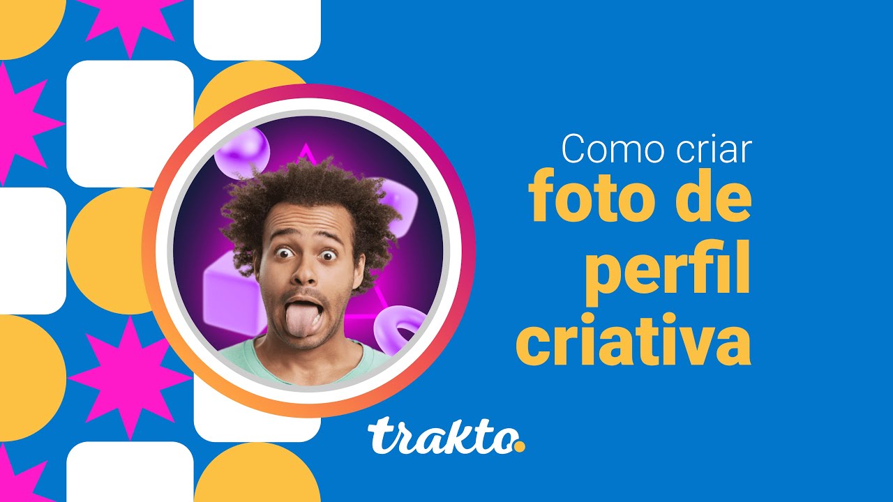 Como criar fotos de perfil criativas