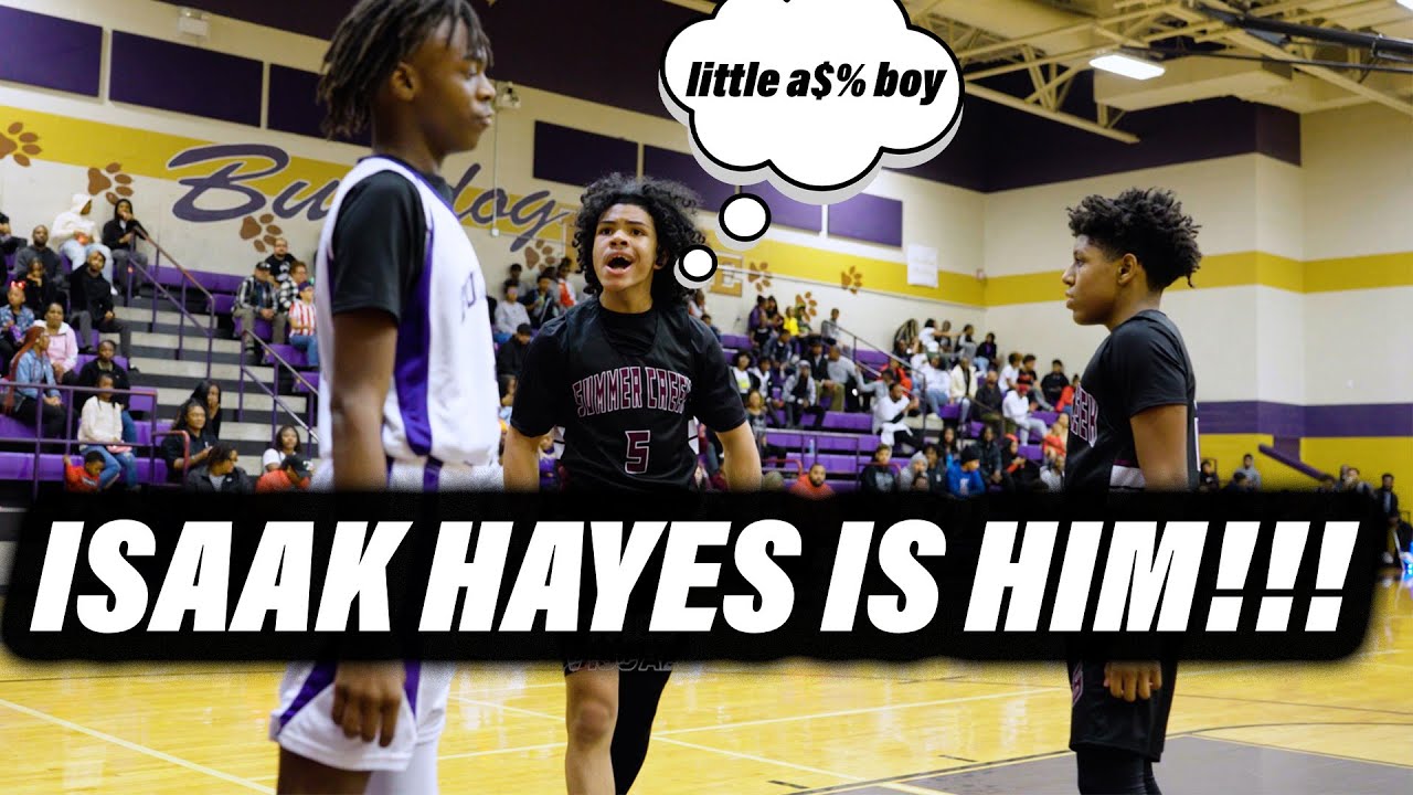 Isaak Hayes Drops 51 Points!!! Kameron Price and  Summercreek vs Everman Middle School