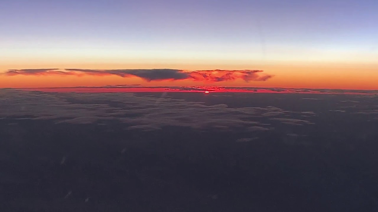 Flat Earthers still can't explain Sunsets from aircraft.