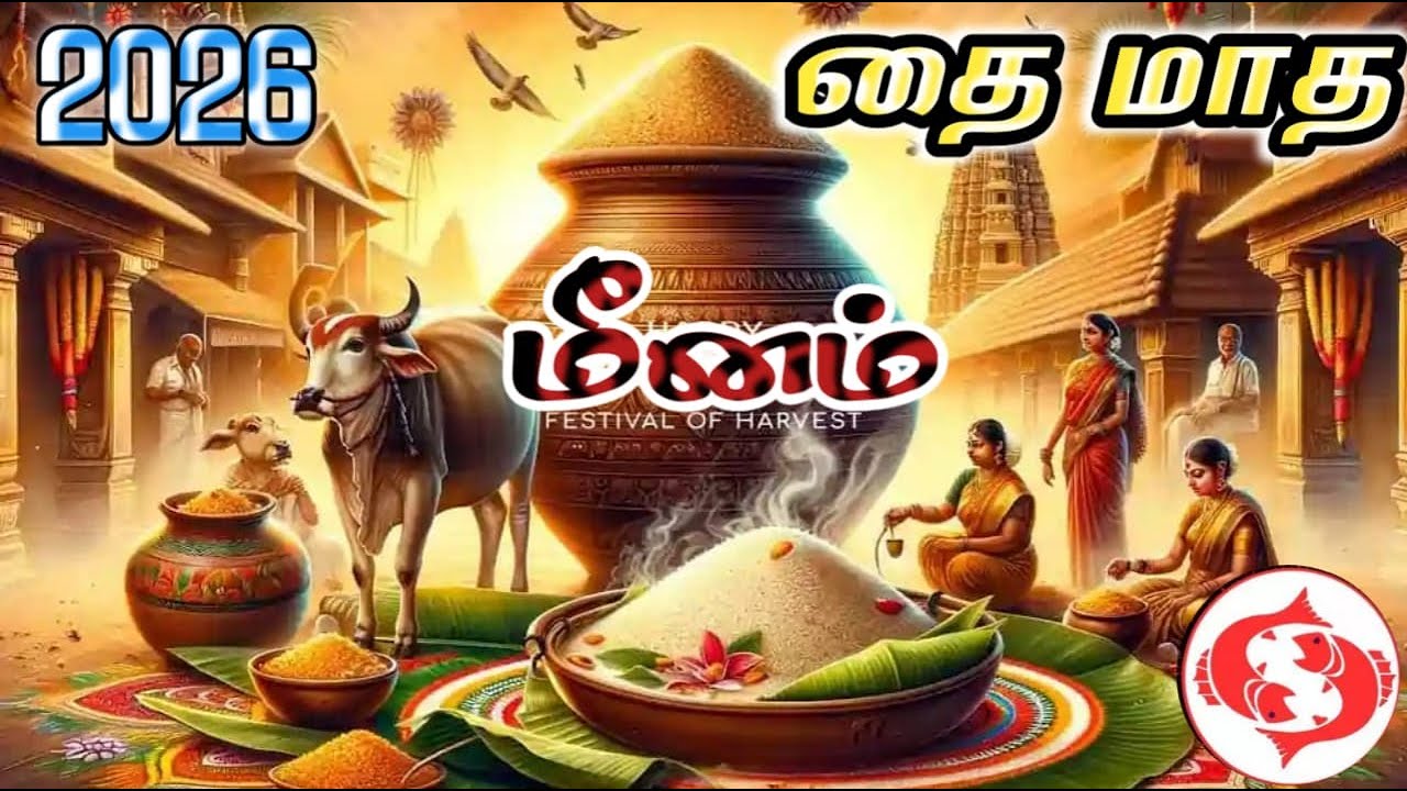 மீனம் |தை மாத ராசி பலன்கள் 2026 |meenam   |Thai Month Rasi Palan 2026