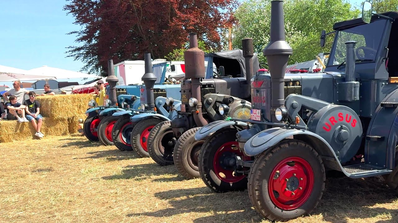 Wettglühen 13. Treckertreffen in Kerken - Aldekerk am 12.05.2024  Hochkelberg TV