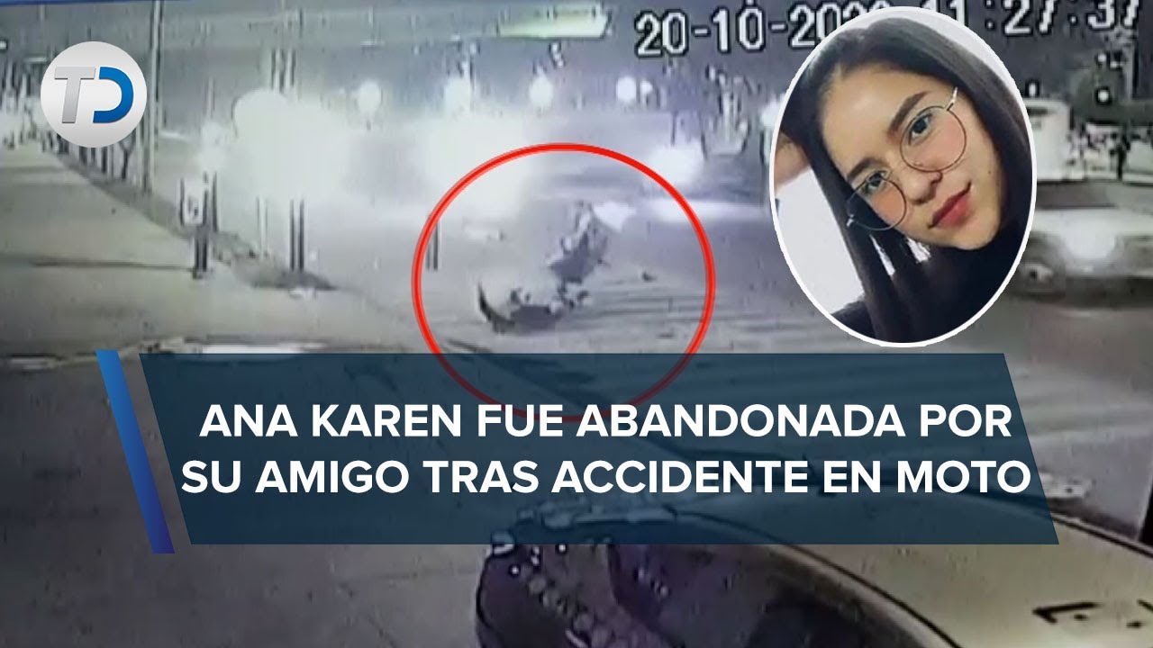 Ana Karen muri&oacute; en un accidente de moto en CdMx; el hombre con el que viajaba la abandon&oacute; y huy&oacute;