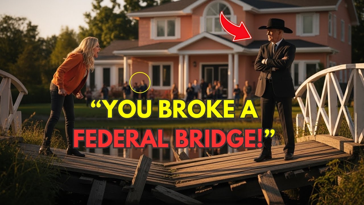 HOA Demolished My Ranch Bridge — They Had No Idea I’m a Federal Judge!