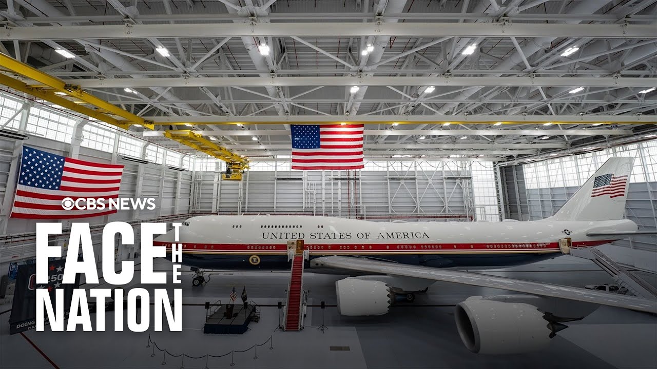 New Air Force One, $400 million jet gifted by Qatar, unveiled by Trump | full video