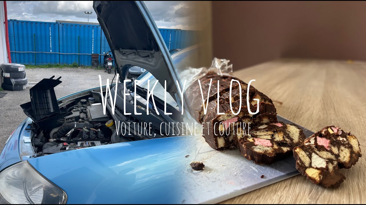 Weekly vlog 🚗🪡🍪
