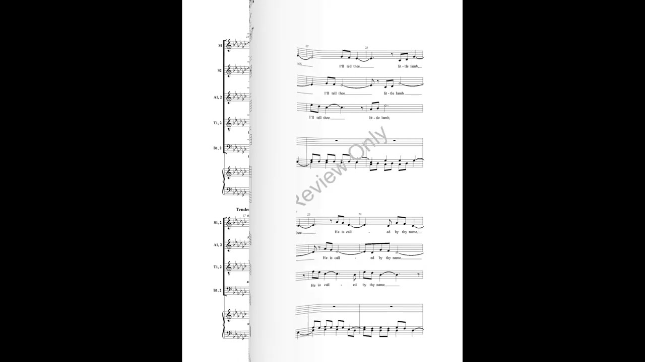 The Lamb (SATB)—Andrew Miller