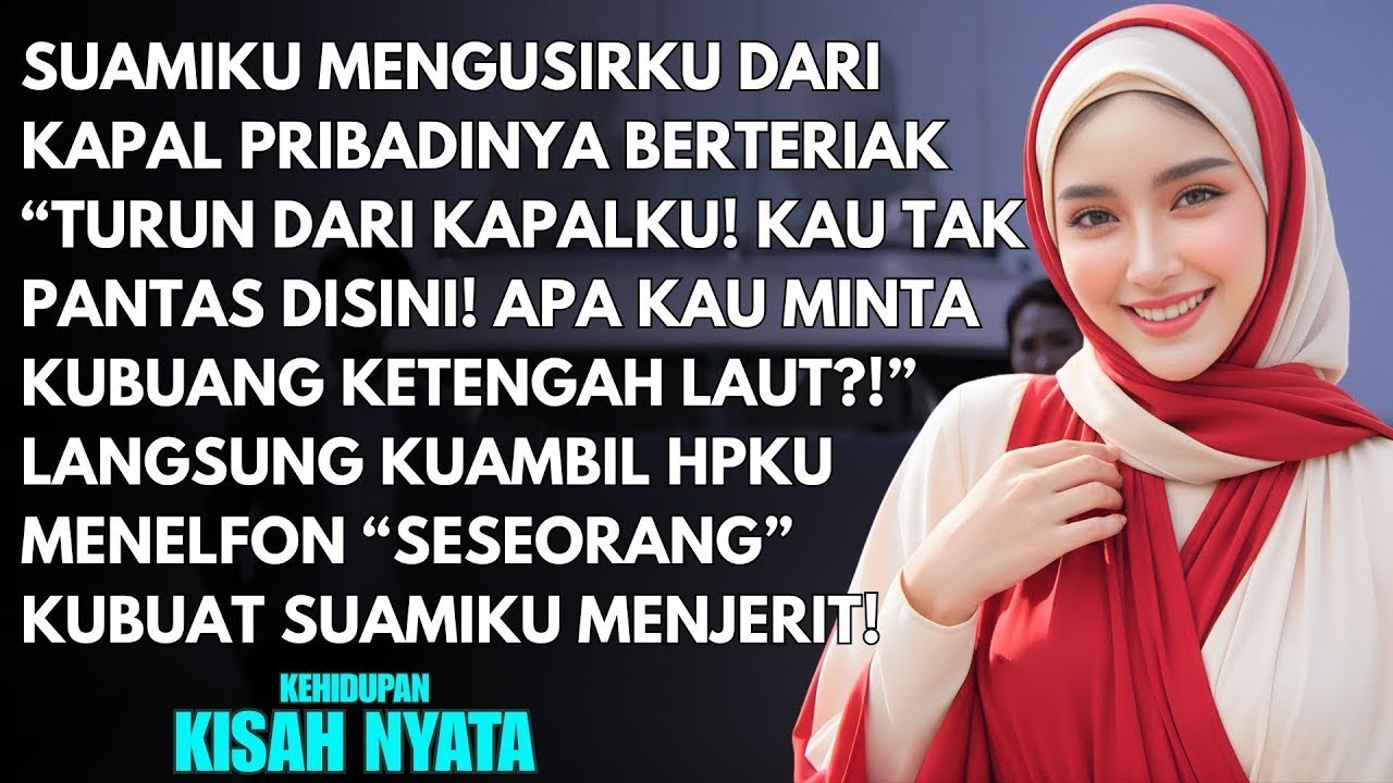SUAMI MENGHINA DAN MELARANGKU IKUT NAIK KAPAL PRIBADINYA - KUBALAS HINAANYA SAMPAI DIA HISTERIS...