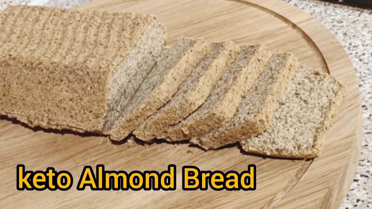 خبز توست الكيتو دايت بدقيق اللوز ( keto Almond toast )