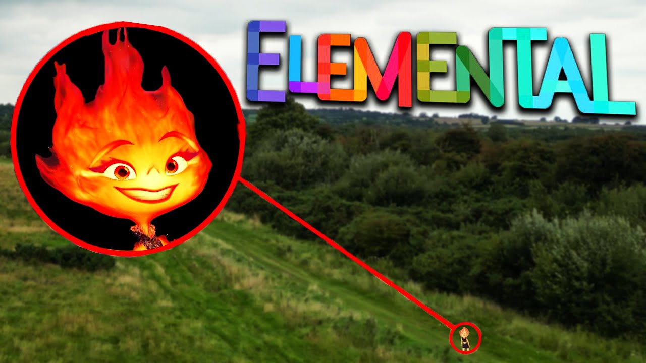 Meine Drohne filmt EMBER LUMEN vom ELEMENTAL FILM