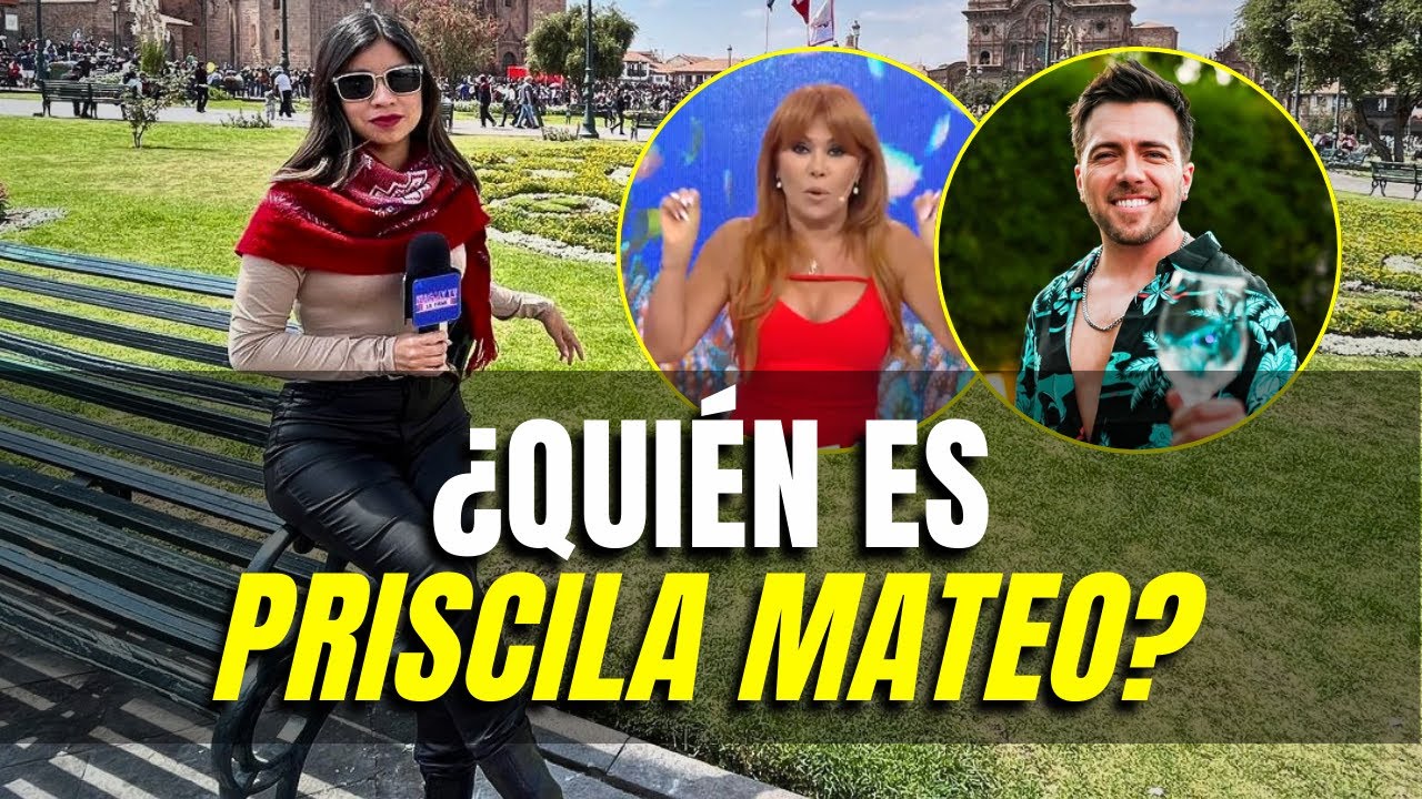 JULIÁN ZUCCHI: ¿Quién es PRISCILA MATEO, la reportera de Magaly que ampayaron con Zucchi? #shorts