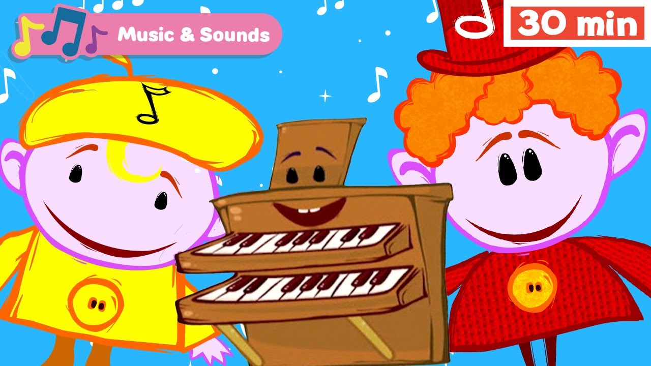 The Notekins | Learn Musical Instruments for Kids | Early Learning Videos with Music for Babies