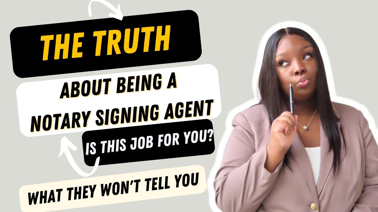 Pros and Cons of Being A Notary Signing Agent