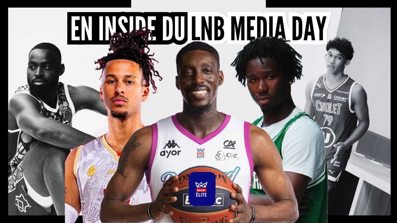 AU COEUR DU LNB MEDIA DAY (ft Matthew Strazel, Nadir Hifi, Adama Bal, Nikola Mirotic) - L'INSIDE #2