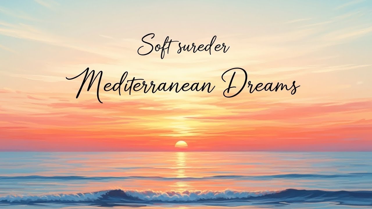 Italian Jazz Guitar & Mediterranean Dreams 🎸 Relaxing Seaside Cafe ☕🌊🎶