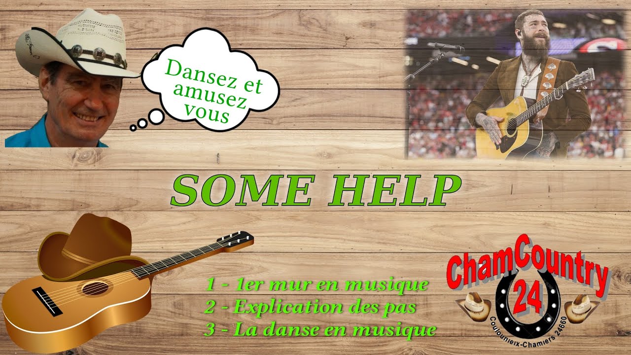 Some help - Line dance country ( Démo & Teach Fr)