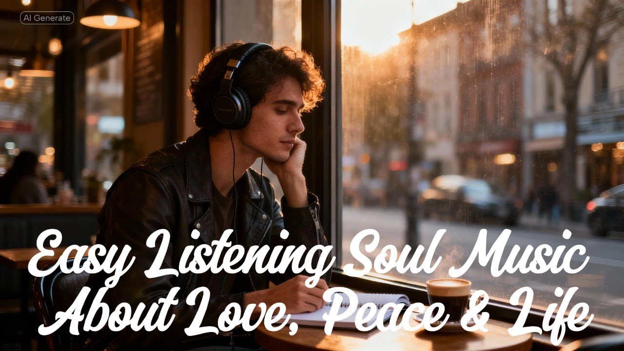 Soulful Café Journey 🎶 Easy Listening Soul Music About Love, Peace & Life | Full Album