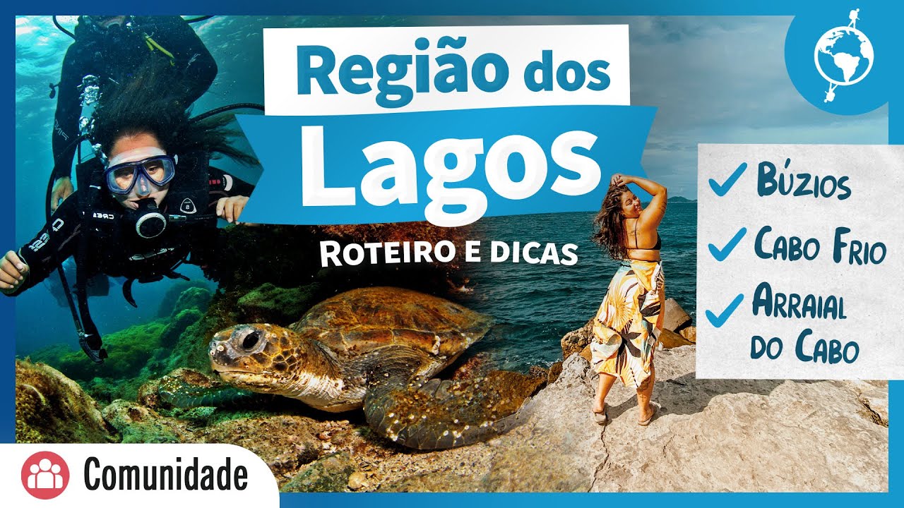 O que fazer na Regi&atilde;o dos Lagos | Voluntariado RJ 🐠