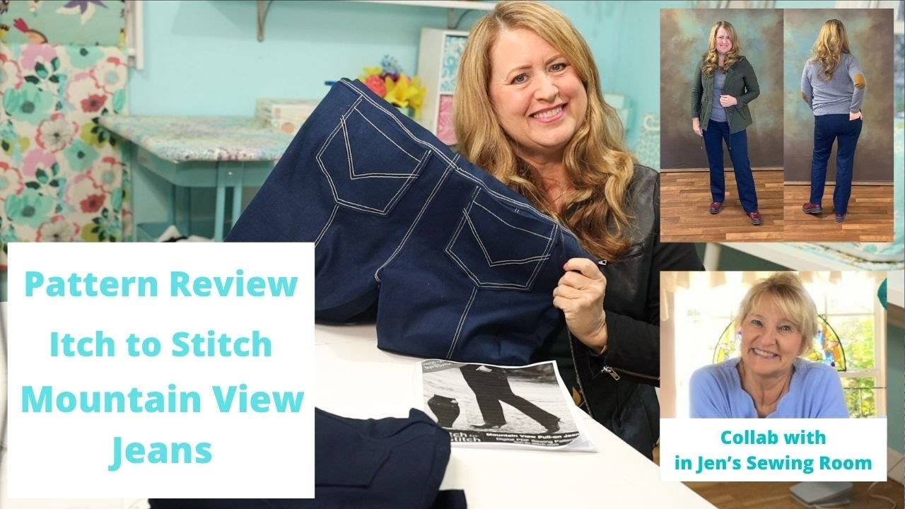 Itch to Stitch Mountain Jeans Pattern Review