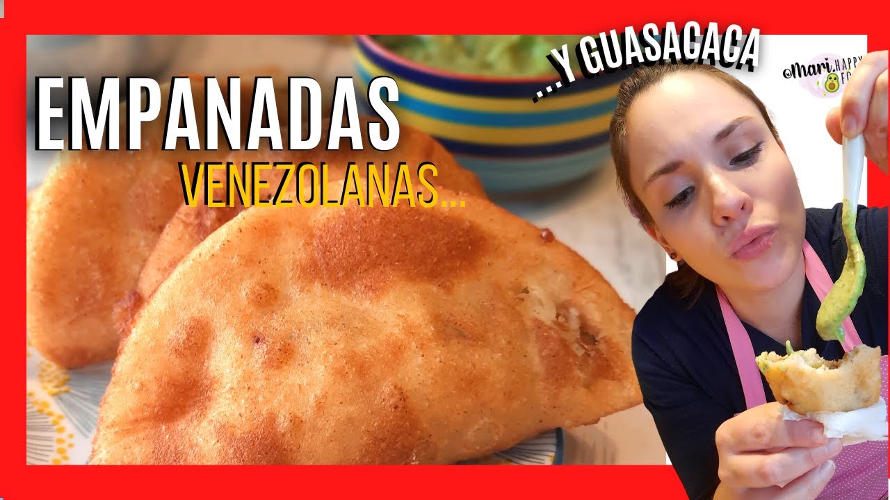 RECETA de EMPANADAS VENEZOLANAS de carne mechada➕ GUASACACA DIVINA😍