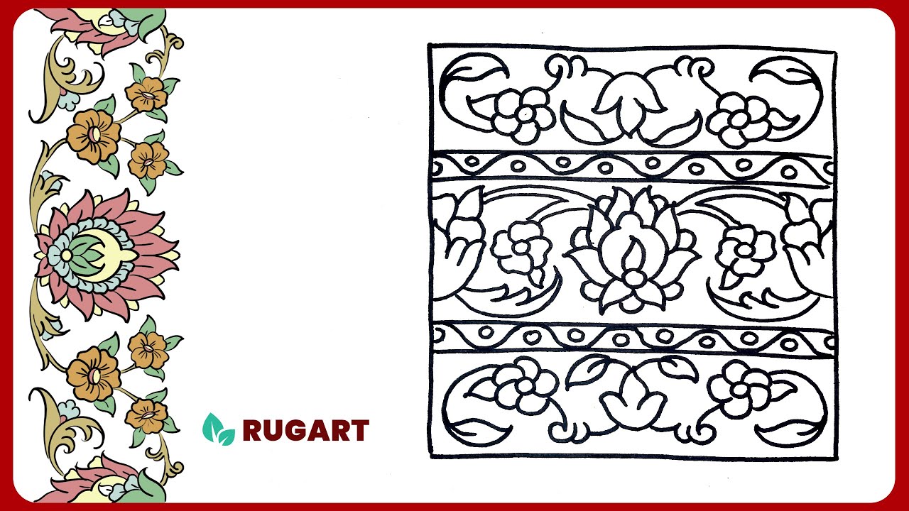 Step-by-Step Floral Design for Borders and Frames