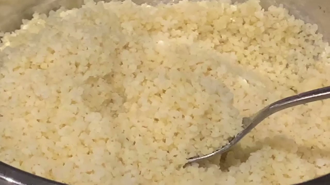 Couscous sans gluten, sans maïs et sans riz  aux graines de millet