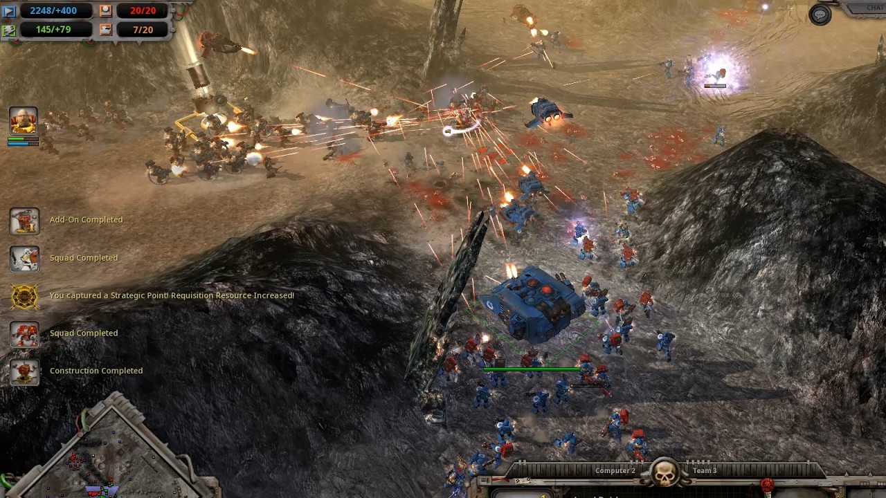 Dawn of War - Blue vs Red 2/2