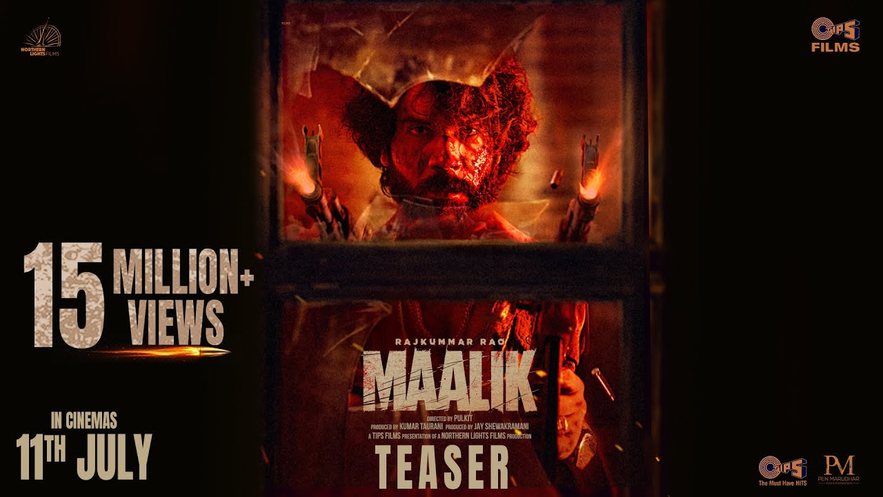 Maalik - Teaser | Rajkummar Rao | Pulkit | Kumar Taurani & Jay S | In Cinemas 11th July 2025
