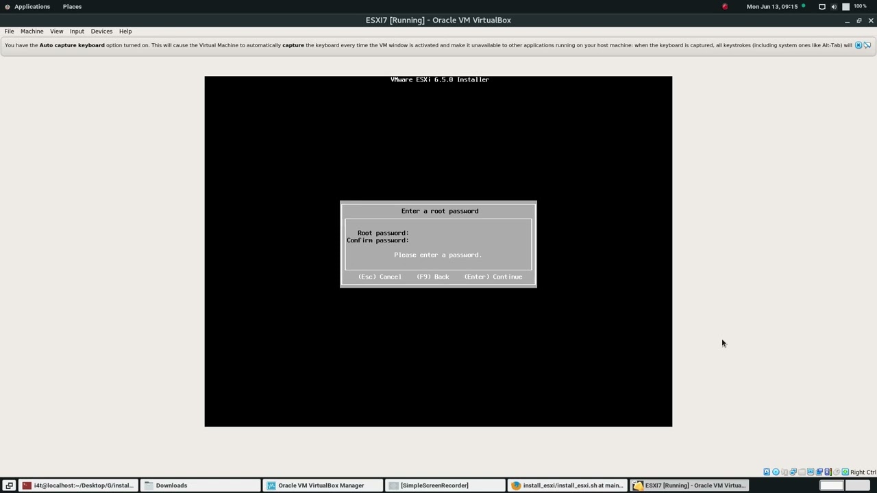Install ESXI Vmware