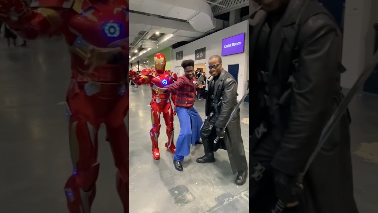 Iron Man + Doctor Who + Blade 