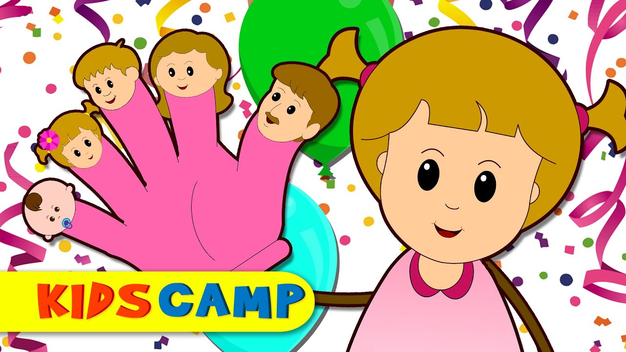 Finger Family Song for Children by KidsCamp