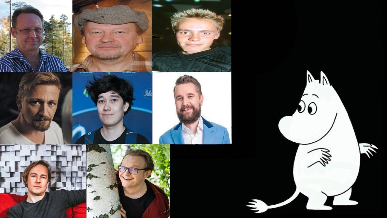 Muumipeikon suomenkieliset äänet