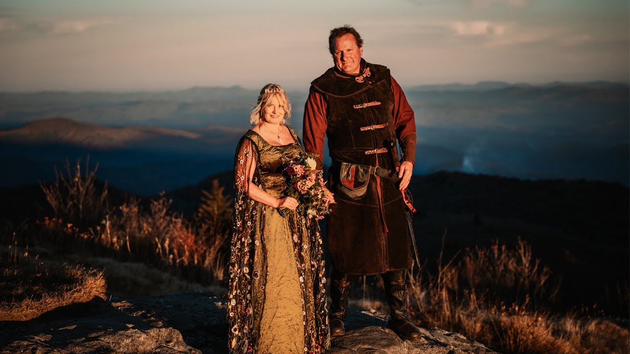 Celtic Hand-Fasting Ceremony in the Blue Ridge Mountains | Tom + Stephanie