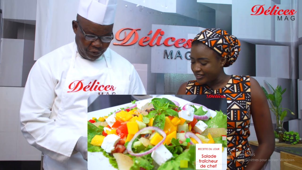 Salade fraîcheur du chef! Chef Diagne revient en force
