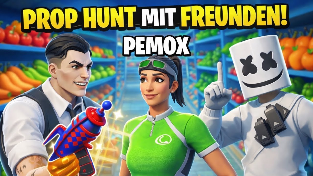 Prop Hunt Fortnite mit Mafynn und Lycon