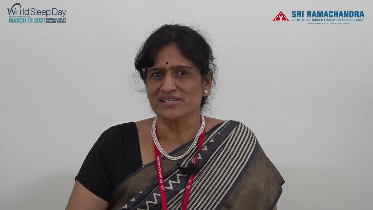 World Sleep Day 2021 | Sri Ramachandra Institute of Higher Education & Research | #SRIHER