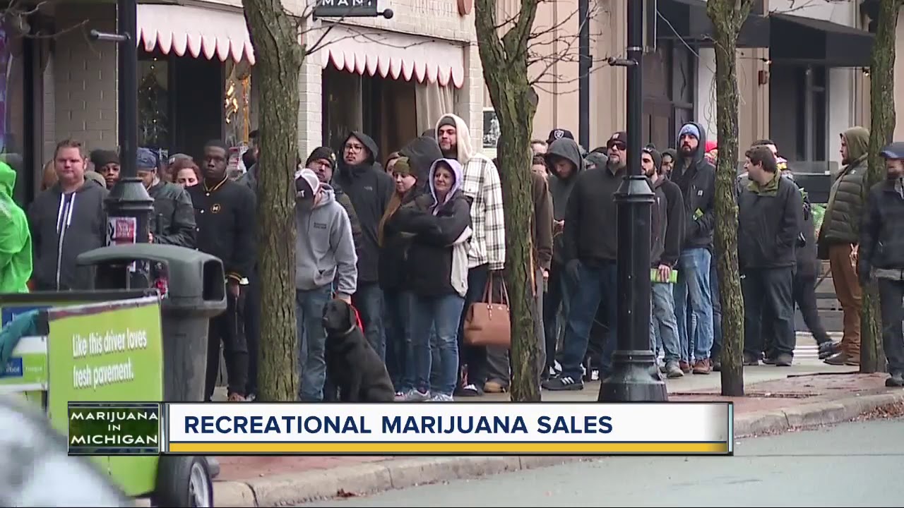 Recreational marijuana sales in Michigan