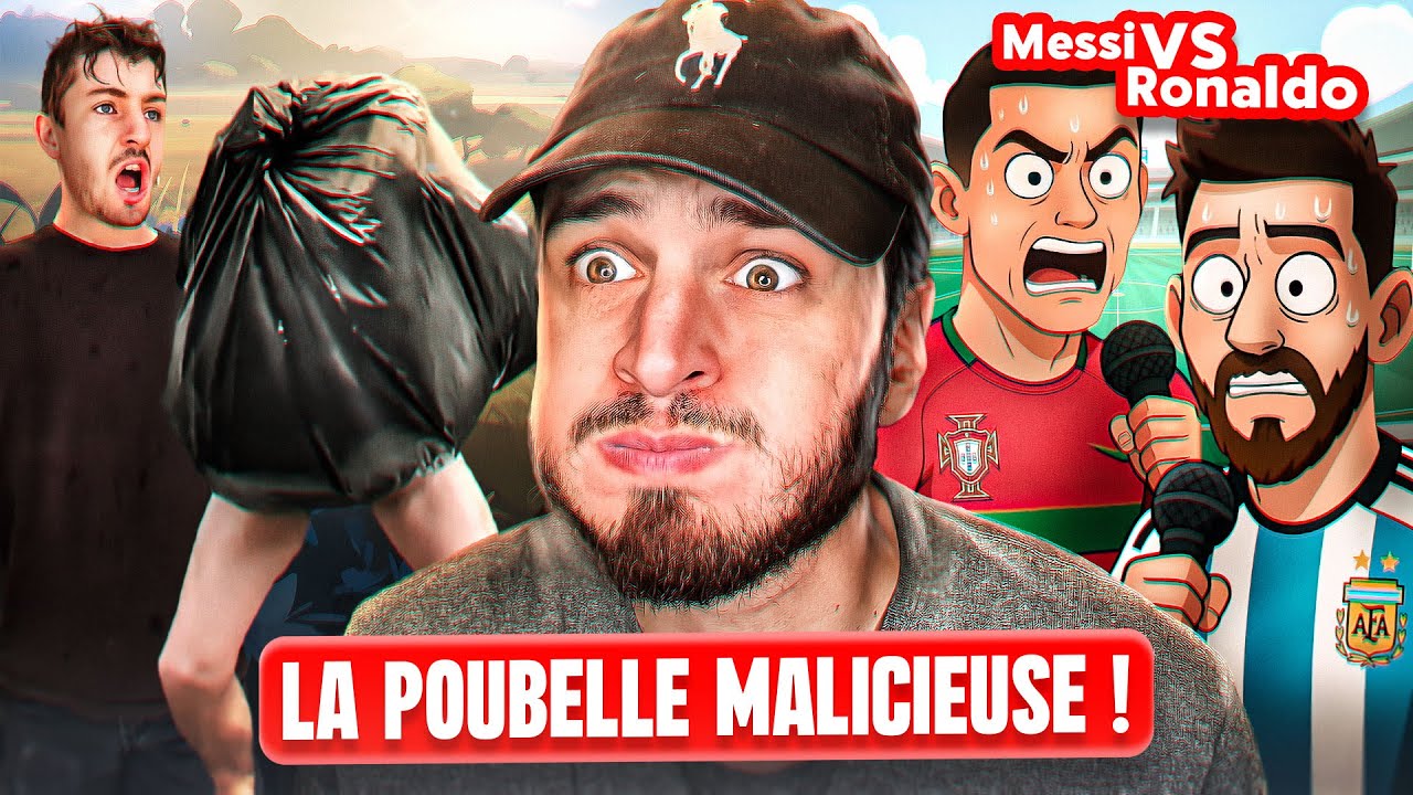 Le FRÈRE de la POUBELLE MALICIEUSE ?! 💀 ESSAYE DE NE PAS RIRE (avec de l'eau dans la bouche)