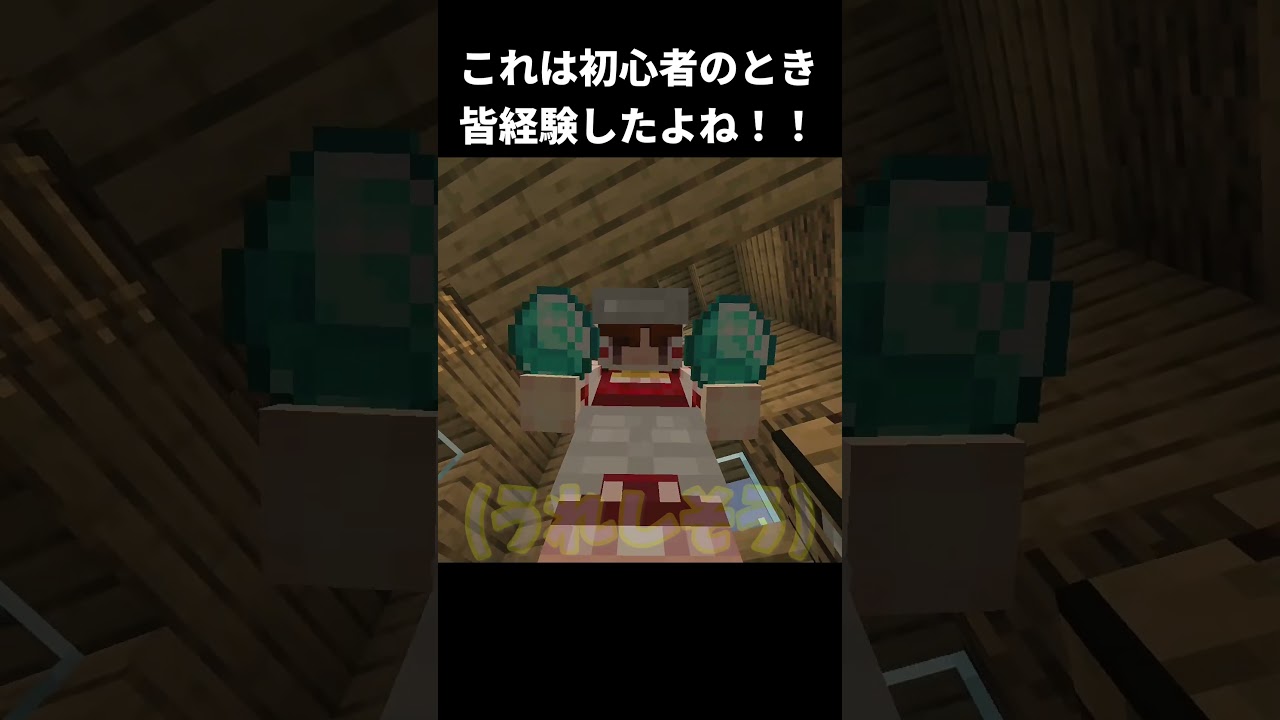 この道はマイクラやってる人なら全員が通った　#マイクラ #ゆっくり実況　#shorts