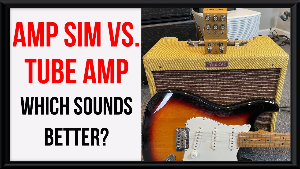 Amp Sim vs Tube Amp: Which has better tone? Fender Blues Junior vs Walrus Audio ACS1