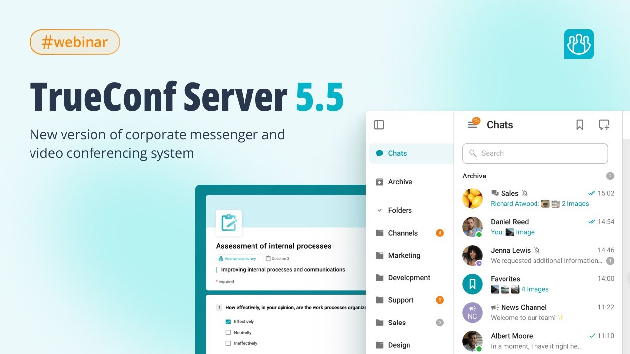 Webinar: Update of TrueConf Server 5.5