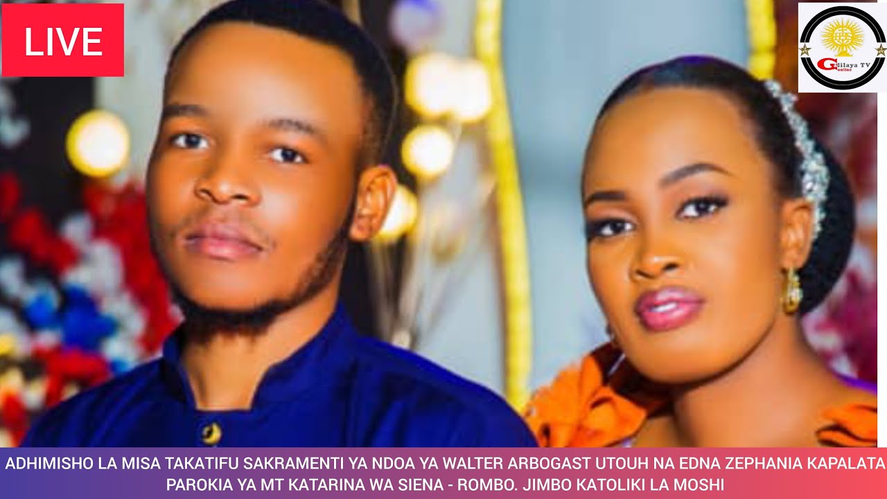 #LIVE: Misa Takatifu Sakramenti ya Ndoa Parokia ya Mt. Katarina. Mkuu - Rombo. Jimbo la Moshi.