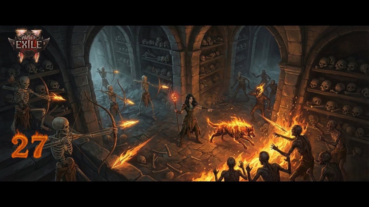 Выполняем квесты Дориани. !! Path of Exile 2. POE2. Ведьма на приспешниках #27