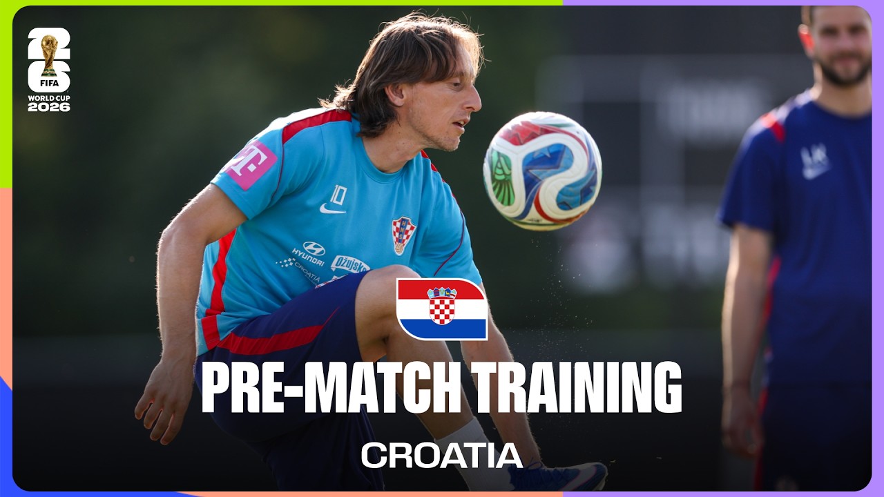 Croatia Train Before Ghana | FIFA World Cup 2026&trade;