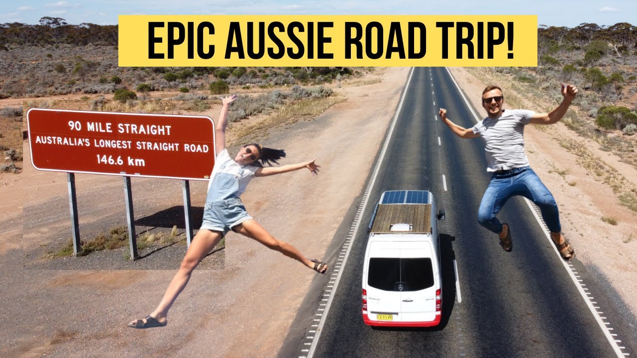 We drove 146.6KM (90 MILES) in a STRAIGHT LINE: Australia's Longest Straight Road!
