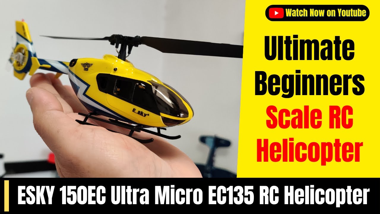 ESKY EC135 Ultra Micro Scale RC Helicopter for Beginners