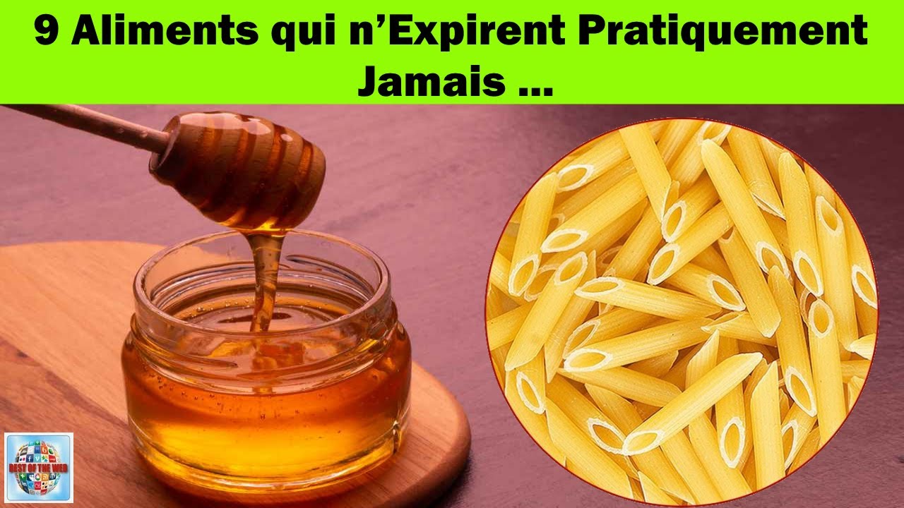 Les aliments non p&eacute;rissables indispensables pour survivre &agrave; une catastrophe
